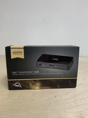 OWC 5 Port Thunderbolt Hub - 60W Charging, (3) Thunderbolt 4 (USB-C) Ports - Image 1 of 4