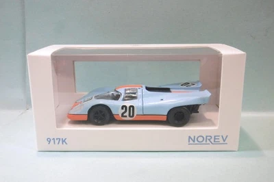 Norev Jet-Car - PORSCHE 917K #20 24 Heures Mans 1971 Steve McQueen 750064 1/43 - Photo 1/3