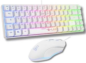 The G-Lab Hydrogen Combo - zestaw klawiatury i myszy, bezprzewodowy towar B - Zdjęcie 1 z 11