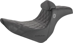 Saddlemen SC81829DBRT Pro Series SDC Performance Grip Seat w/Backrest Black - Picture 1 of 1