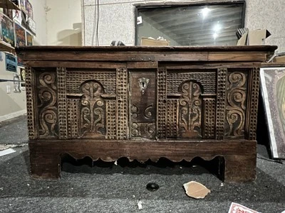 Antique Furnitue Damchiya Chest. - Image 1 of 4