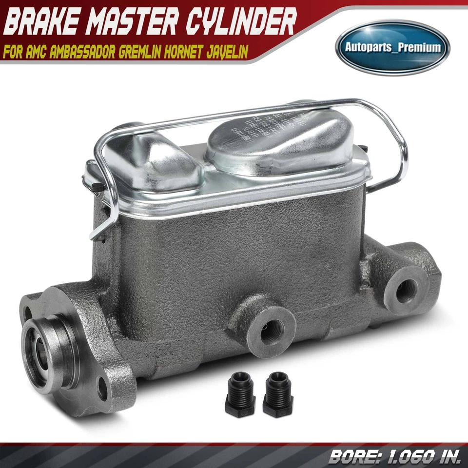 Brake Master Cylinder for AMC Ambassador Gremlin Hornet Javelin Matador Pacer - Image 1 of 4