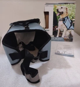 Diensthund reflektierendes Hundeweste Geschirr Größe XL mit Aufbewahrungstasche - Bild 1 von 10