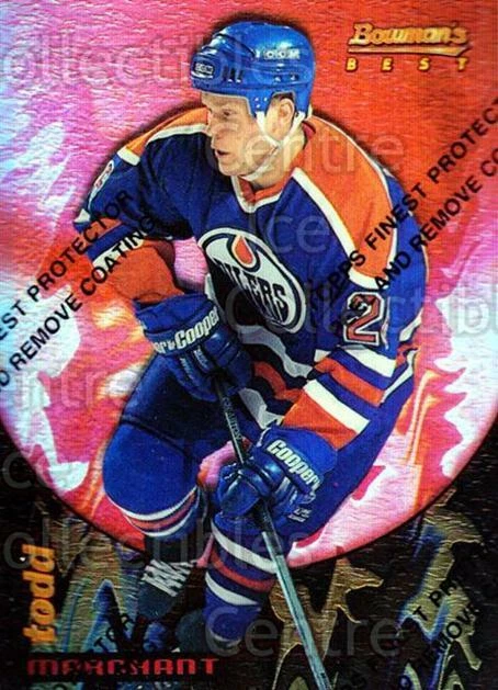 1994-95 Finest Bowmans Best Red Refractors #19 Todd Marchant - Image 1 of 1