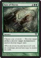 RAIN OF THORNS X4 4 4X Avacyn Restored MTG Magic the Gathering Cards DJMagic