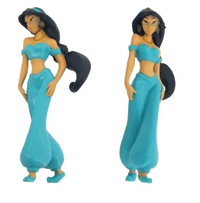 Princess Jasmine Figure Toy Cake Topper (2 Pack, 3 in, Plastic Resin) Aladdin - Image 1 of 4