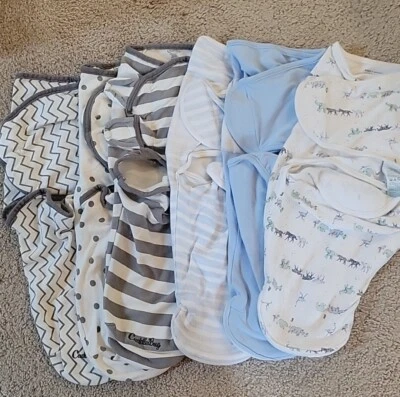 Pacote CuddleBug Baby Swaddle & Aden + Anais Swaddle 0-3 meses  - Imagem 1 de 4