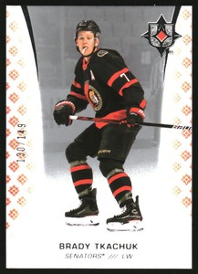 2020-21 Ultimate Collection #33 Brady Tkachuk /149