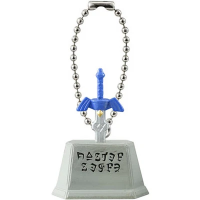 Legend of Zelda A Link Between Worlds Mascot Swing MASTER SWORD Keychain Figure - Image 1 of 2