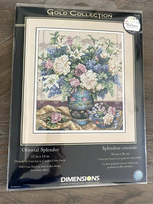 Dimensions Gold Collection cross stitch kit Oriental Splendor,Brand New - Image 1 of 2