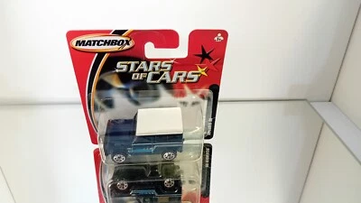 Matchbox Stars Of Cars Land Rover Defender 90 su blister - Immagine 1 di 2