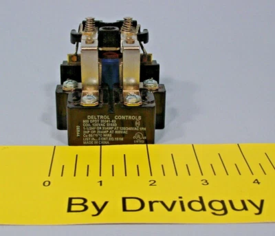 Mars 43014 General Purpose Motor Starting Lighting  Relay DPDT; 25 Amp; 120 VAC - Image 1 of 4