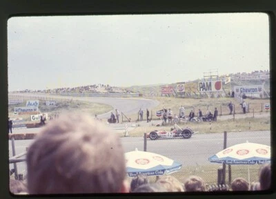 Silvio Moser #17 Brabham - 1969 Dutch Grand Prix @ Zandvoort - Vtg Race Slide - Image 1 of 3