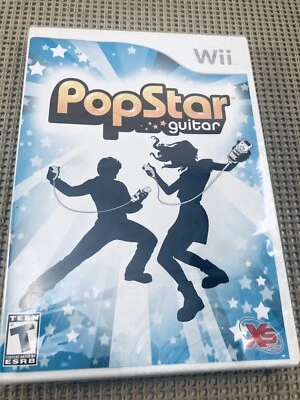 NEW Nintendo Wii POPSTAR GUITAR Video Game - Image 1 of 4
