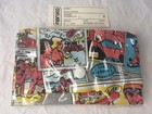 FIORUCCI Comics Production Clutch Kosmetik Tasche Ca 70/80er Vintage Unbenutzt!