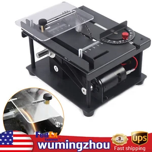 8500RPM Precision Mini Table Saw Blade DIY Woodworking Bench Cutting Machine Set - Picture 1 of 20