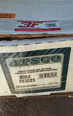Rack and Pinion Complete Unit-Pinion Assembly Front Atsco 8008 Reman Foto 1 de 4
