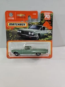 Matchbox 70th Anniversary 1960 Chevy El Camino auf kurzer Karte - Bild 1 von 8