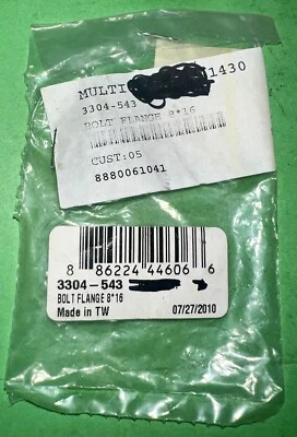 Perno de brida Arctic Cat OEM 8x16 3304-543 (paquete de 4) nuevo Foto 1 de 4