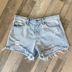 GRLFRND Helena Denim Jean Shorts in Kiki Size 28  - Picture 1 of 12