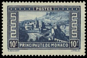 Monaco 129 - Landschaften "Fortifications" (pb46615) NH 250 $ - Bild 1 von 1