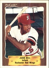 1990 Rochester Red Wings ProCards #707 Juan Bell