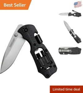 Versatile 3.4" Pocket Knife with 4-Piece Bit Set - Ultimate EDC Multi-Tool - Picture 1 of 10