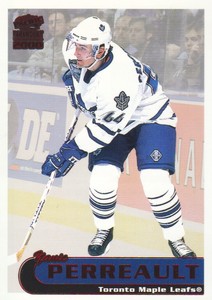 1999-00 Pacific Paramount Hockey Red #228 Yanic Perreault Toronto Maple Leafs