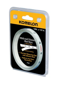 Komelon F12 Strong Adhesive Stick-It Steel Tape Measure 12 ft. - Picture 1 of 2