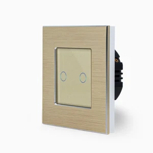 Touch Serientaster Taster Impulstaster Treppenhaustaster Beleuchtet LUXUS-TIME - Bild 1 von 7