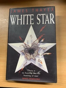 James Thayer 1995 "estrella blanca" asesino thriller ficción libro de tapa dura (P4) - Imagen 1 de 10