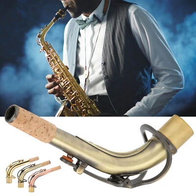 Saxophone Neck Brass for Alto Sax Bend Tube Musical Instrument Accessories