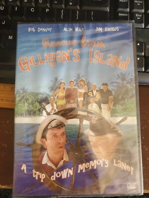 New Sealed Rescue From Gilligan's Island A Trip Down Memory Lane Movie DVD D - Image 1 of 2