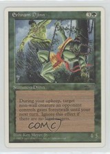 1995 Magic: The Gathering Erhnam Djinn (Arabian Nights Reprints) #ERDH 00eu