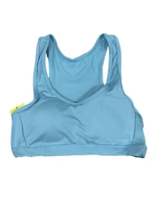 Women's Light Support Simplicity Mesh Sports Bra - All in Motion Neon Blue XXL - Picture 1 of 2