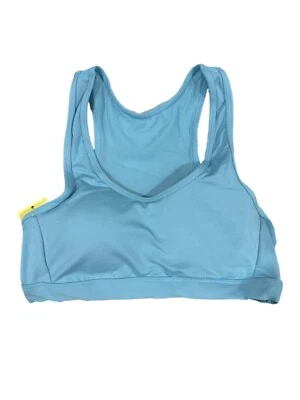 Sujetador deportivo de malla Simplicity soporte ligero para mujer - Todo en movimiento azul neón XXL Foto 1 de 2