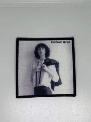 Patti Smith Horses Patch - New York City Punk Rock Music Just Kids cbgb - Image 1 of 2