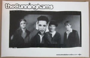 The Cunninghams 11"x17" REVOLUTION RECORDS PROMO POSTER ©1997 "Zeroed Out" - Picture 1 of 3