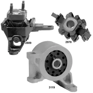 Engine Motor Mounts & Trans. Mount 3PCS Set for 95-97 Ford Contour 2.0L, 2.5L MT - Picture 1 of 5