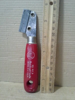 Vintage Red Devil Tools No. Rk 2 Razor Scraper Knife Union, Nj. USA. VGC - Image 1 of 4