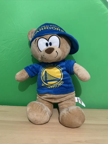 Golden State Warriors Teddy Bear Toy Plush Official NBA Merchandise 19" Cover