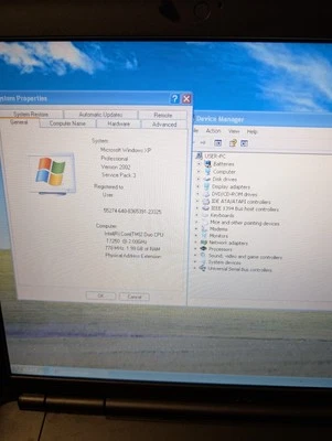 Dell Inspiron 1520 - Core 2 Duo 2 GHz - 2GB RAM - 320GB HDD - XP Pro - Image 1 of 4