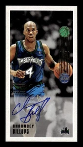 2001-02 Topps High Topps #113 Chauncey Billups #/850 AUTO - Picture 1 of 2