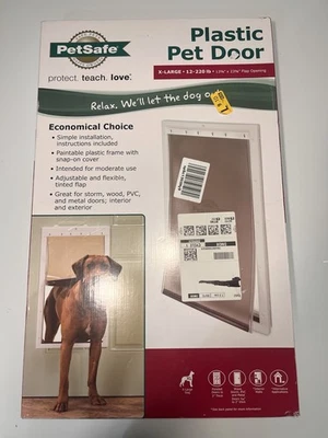 Puerta extra grande para mascotas PetSafe PPA00-10961 - hasta 220 libras Foto 1 de 3