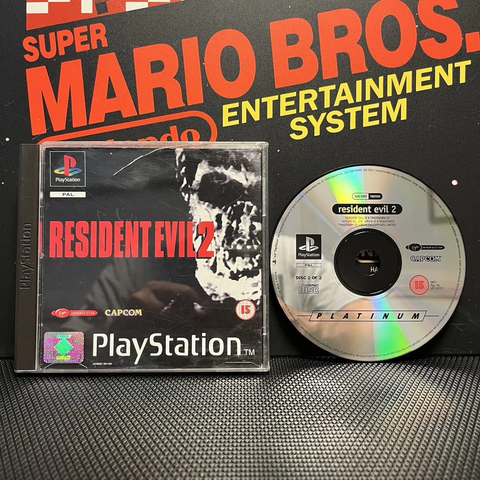 Resident Evil 2 Disc 2 Playstation PS1 PAL VGC TESTED FREE TRACKED POSTAGE - Image 1 of 4