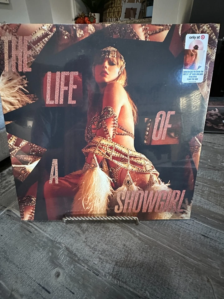Taylor Swift  Life Of A Showgirl (Target Exclusive Spritz Pink Vinyl) Sealed NEW - Image 1 of 1