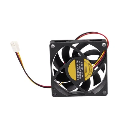 70x70mm 12V 3-Pin PC Computer Case CPU DC Brushless Cooler Cooling Fan1123 - Image 1 of 4