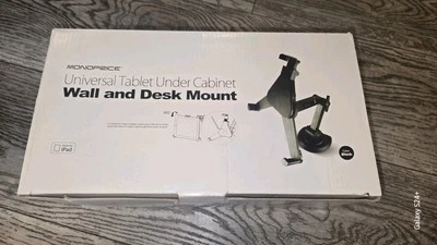 Monoprice Universal Tablet Under Cabinet Wall And Desk Mount - Image 1 of 4