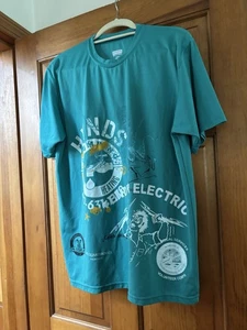 HYNDS Blue Mermaid Falmouth Cape Cod Sunblock Pullover Shirt Men’s Size XL - Picture 1 of 4