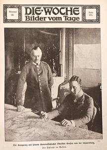 Die Woche -1917 WK I German Magazine-- Weekly News from the Front - Bild 1 von 6